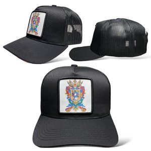 Guanajuato Mexico Flag Embroidered Snapback Cap – Black, Flat Brim